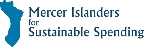 Mercer Islanders for Sustainable Spending - logo Mercer Islanders for Sustainable Spending - logo