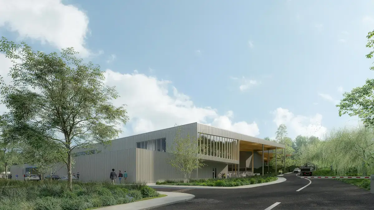 Public Safety and Maintenance Facility Service Drive Approach